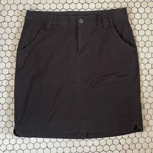Duluth Skort Women’s 10 Gray Dry on the Fly Outdoors Hiking Summer Comfort